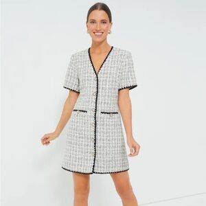 Tuckernuck Black and White Mini Dress